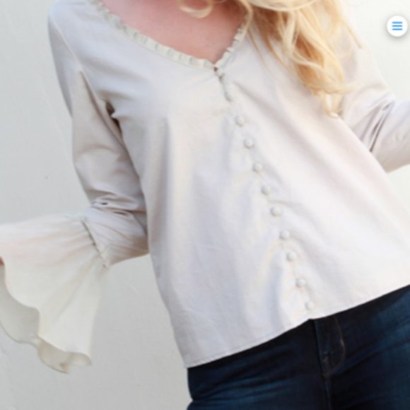 PEASANT BLOUSE - Picture 1 of 1